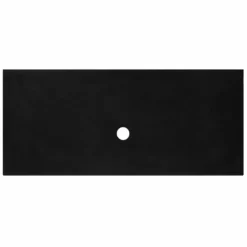 Native Trails 48" Native Stone ADA Vanity Top, Charcoal, Vessel with No Faucet Hole, VT48-V-C-0