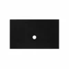 Native Trails 36" Native Stone ADA Vanity Top, Charcoal, Vessel with No Faucet Hole, VT36-V-C-0