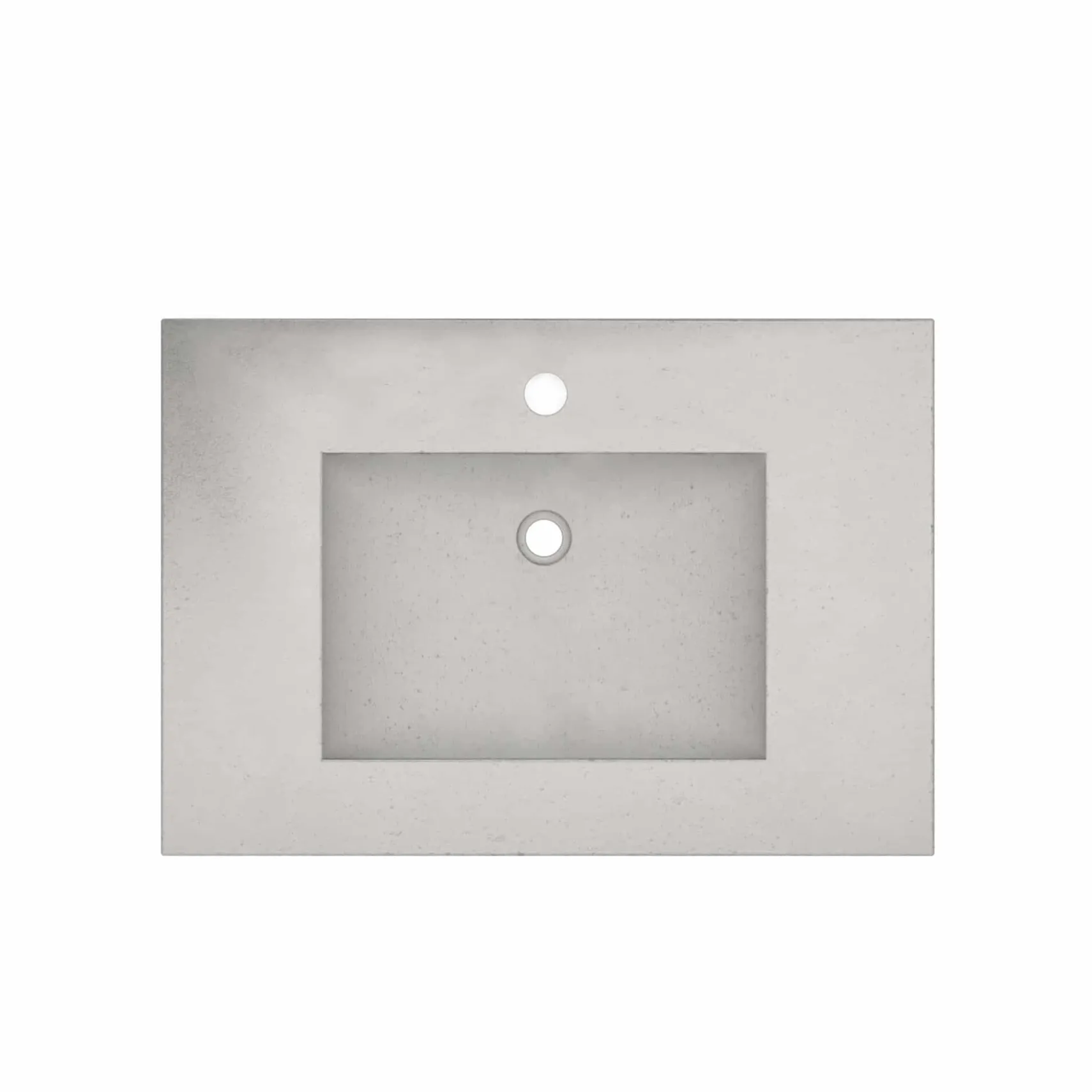 Native Trails 30" NativeStone Palomar Vanity Top with Integral Sink in Ash - Single Faucet Cutout, NSVNT30-A1