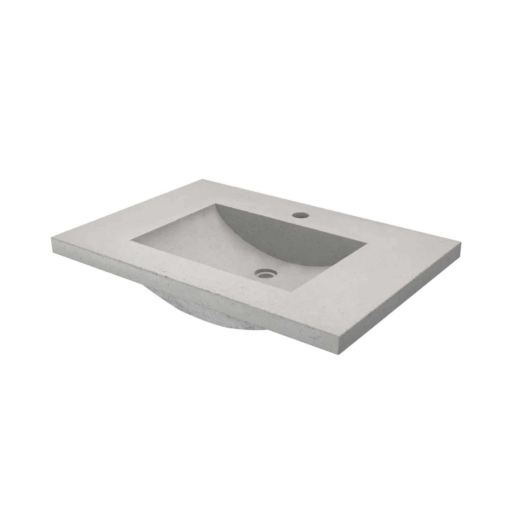 Native Trails 30" NativeStone Palomar Vanity Top with Integral Sink in Ash - Single Faucet Cutout, NSVNT30-A1