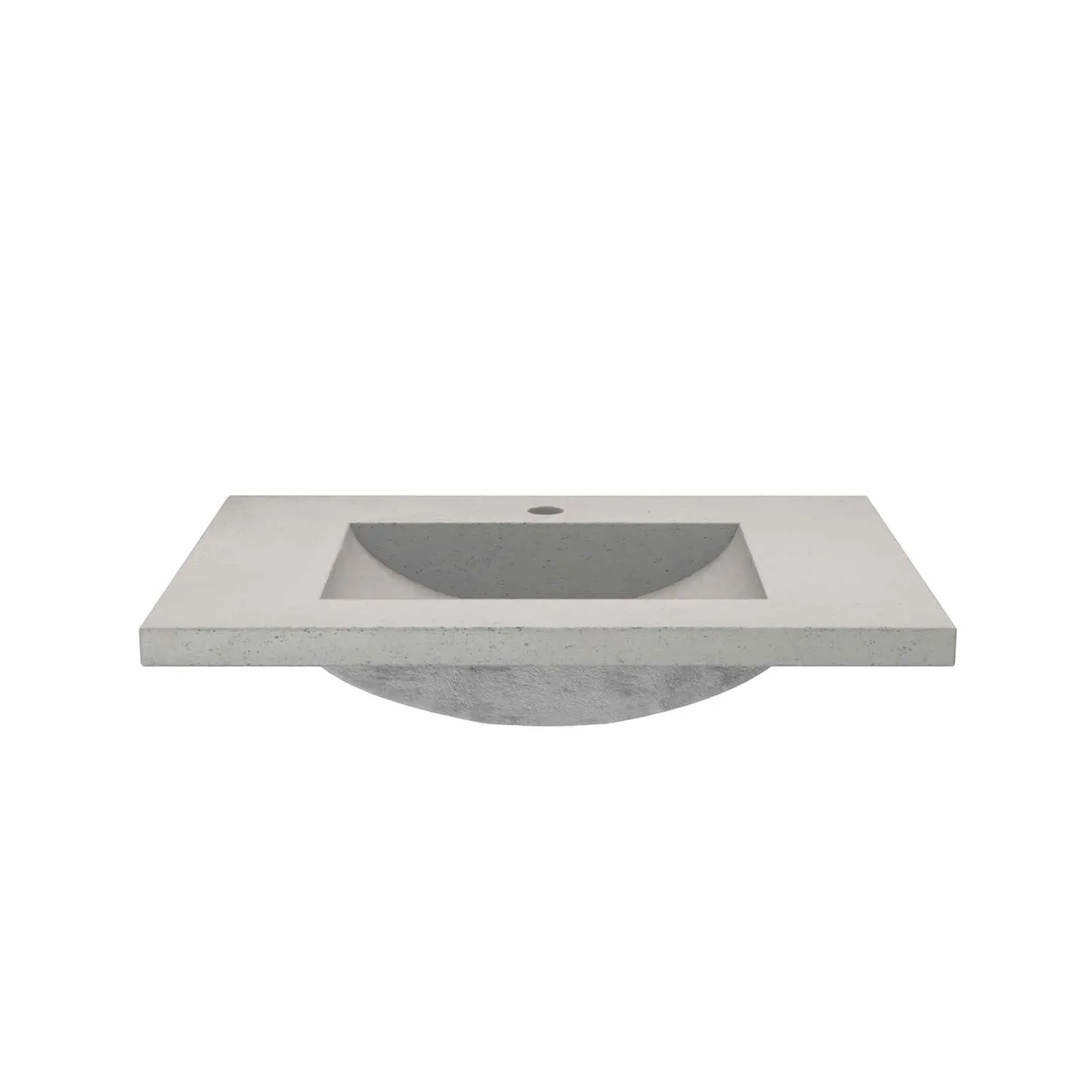 Native Trails 30" NativeStone Palomar Vanity Top with Integral Sink in Ash - Single Faucet Cutout, NSVNT30-A1