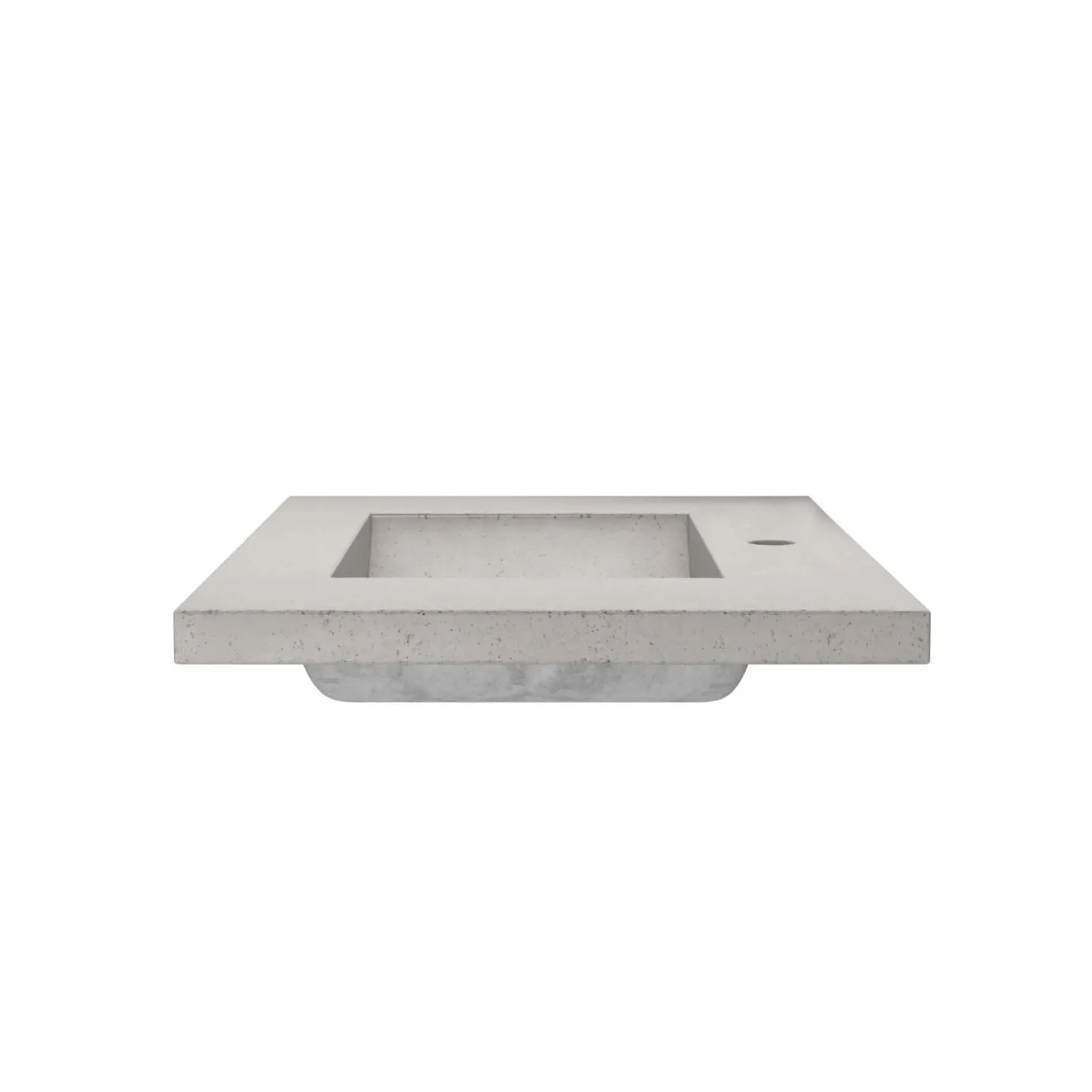 Native Trails 30" NativeStone Palomar Vanity Top with Integral Sink in Ash - Single Faucet Cutout, NSVNT30-A1
