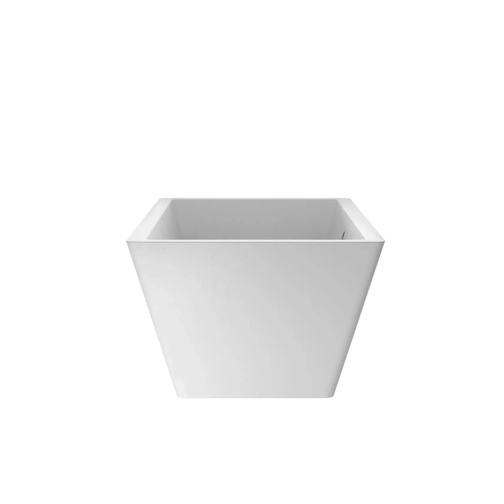 Native Trails 66" NativeStone Concrete Mendocino Bathtub, Pearl, NST6634-P