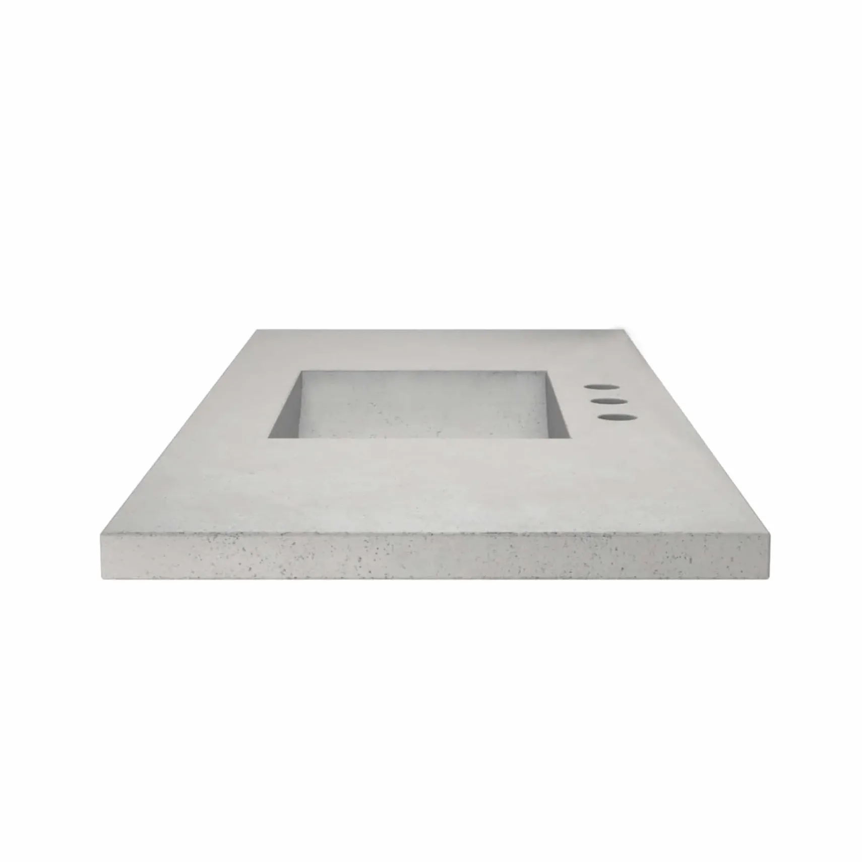 Native Trails 48" NativeStone Palomar Vanity Top with Integral Sink in Ash - 8" Widespread Cutout, NSVNT48-A