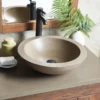 Native Trails 30" NativeStone Vanity Top, Earth, Vessel with Single Faucet Hole, VT30-V-E-1