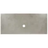 Native Trails 48" NativeStone Vanity Top, Ash, Vessel with No Faucet Hole, VT48-V-A-0