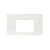 Native Trails 36" NativeStone Vanity Top, Pearl, Rectangle 18x12 with 3 Faucet Holes, VT36-R1812-P-3