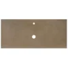 Native Trails 48" NativeStone Vanity Top, Earth, Vessel with Single Faucet Hole, VT48-V-E-1
