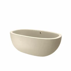 Native Trails 62" NativeStone Concrete Avalon Freestanding Bathtub, Sand, NST6236-D