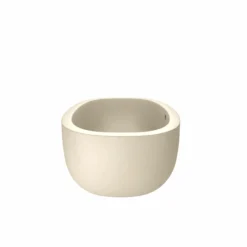 Native Trails 62" NativeStone Concrete Avalon Freestanding Bathtub, Sand, NST6236-D