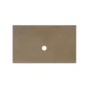 Native Trails 36" NativeStone Vanity Top, Earth, Vessel with No Faucet Hole, VT36-V-E-0
