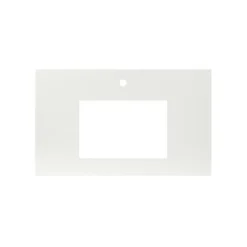 Native Trails 36" NativeStone Vanity Top, Pearl, Rectangle 18x12 with Single Faucet Hole, VT36-R1812-P-1