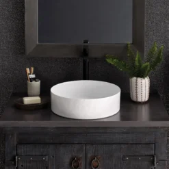 Native Trails 36" NativeStone Vanity Top, Slate, Vessel with Single Faucet Hole, VT36-V-S-1