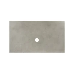 Native Trails 36" NativeStone Vanity Top, Ash, Vessel with No Faucet Hole, VT36-V-A-0