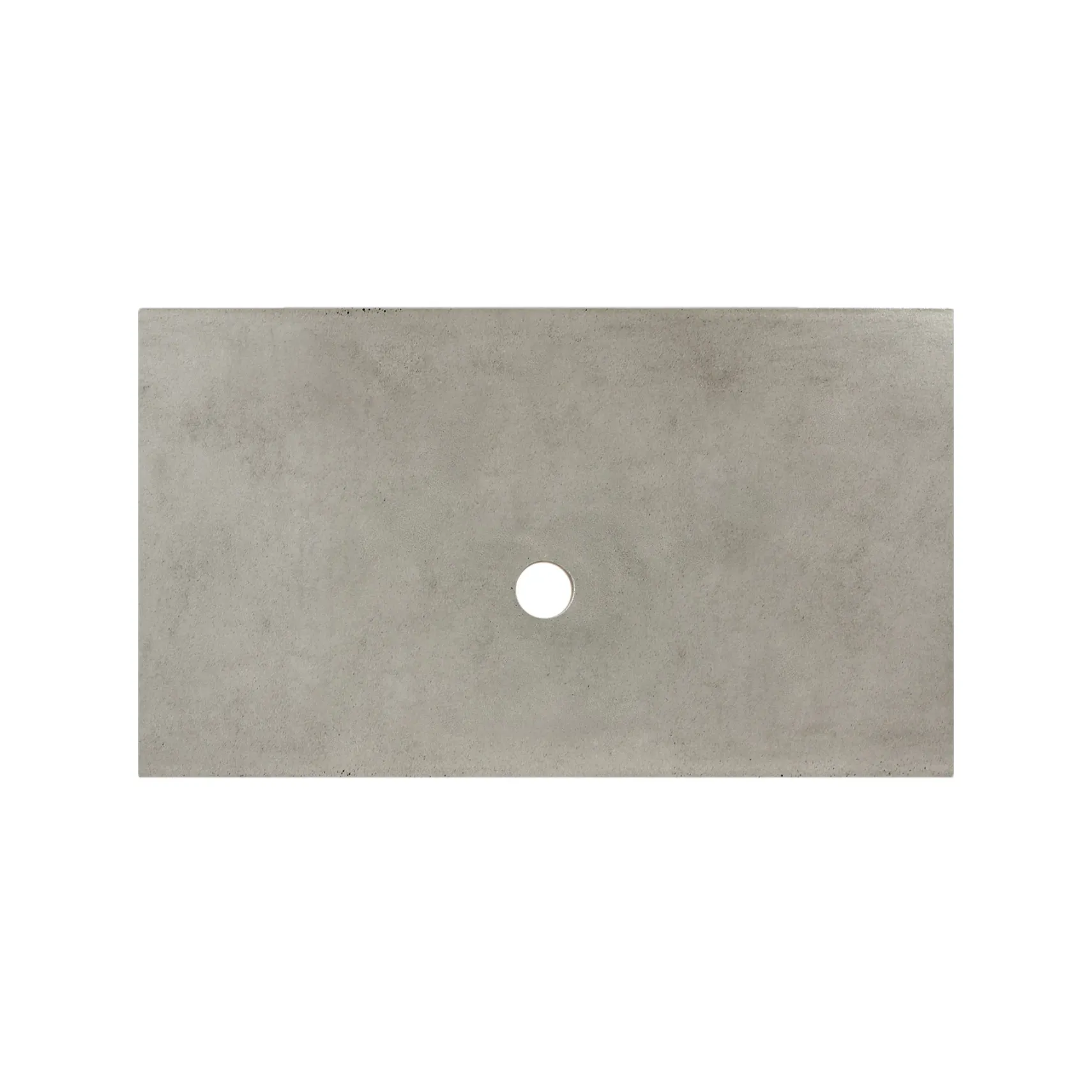 Native Trails 36" NativeStone Vanity Top, Ash, Vessel with No Faucet Hole, VT36-V-A-0