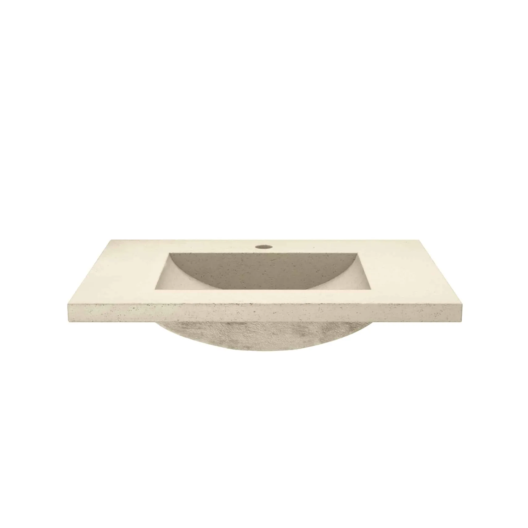 Native Trails 30" Palomar ADA NativeStone Vanity Top and Sink in Sand, Single Faucet Cutout, NSVNT30-D1