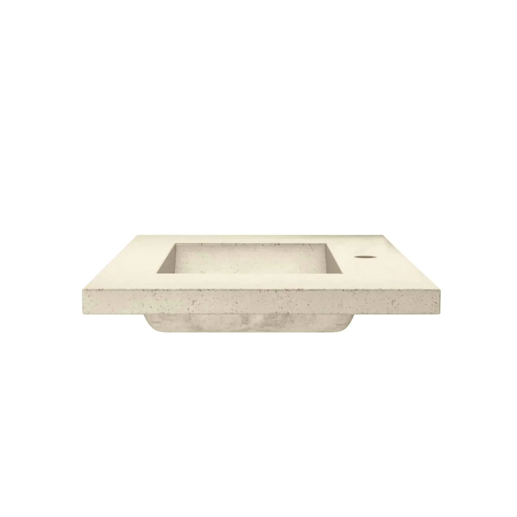 Native Trails 30" Palomar ADA NativeStone Vanity Top and Sink in Sand, Single Faucet Cutout, NSVNT30-D1