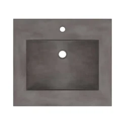Native Trails 24" Palomar ADA NativeStone Vanity Top and Sink in Slate, Single Faucet Hole, NSVNT24-S1