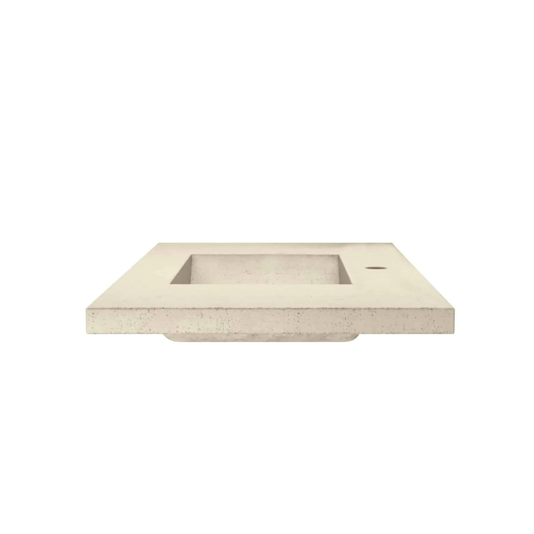 Native Trails 36" Palomar ADA NativeStone Vanity Top and Sink in Sand, Single Faucet Cutout, NSVNT36-D1