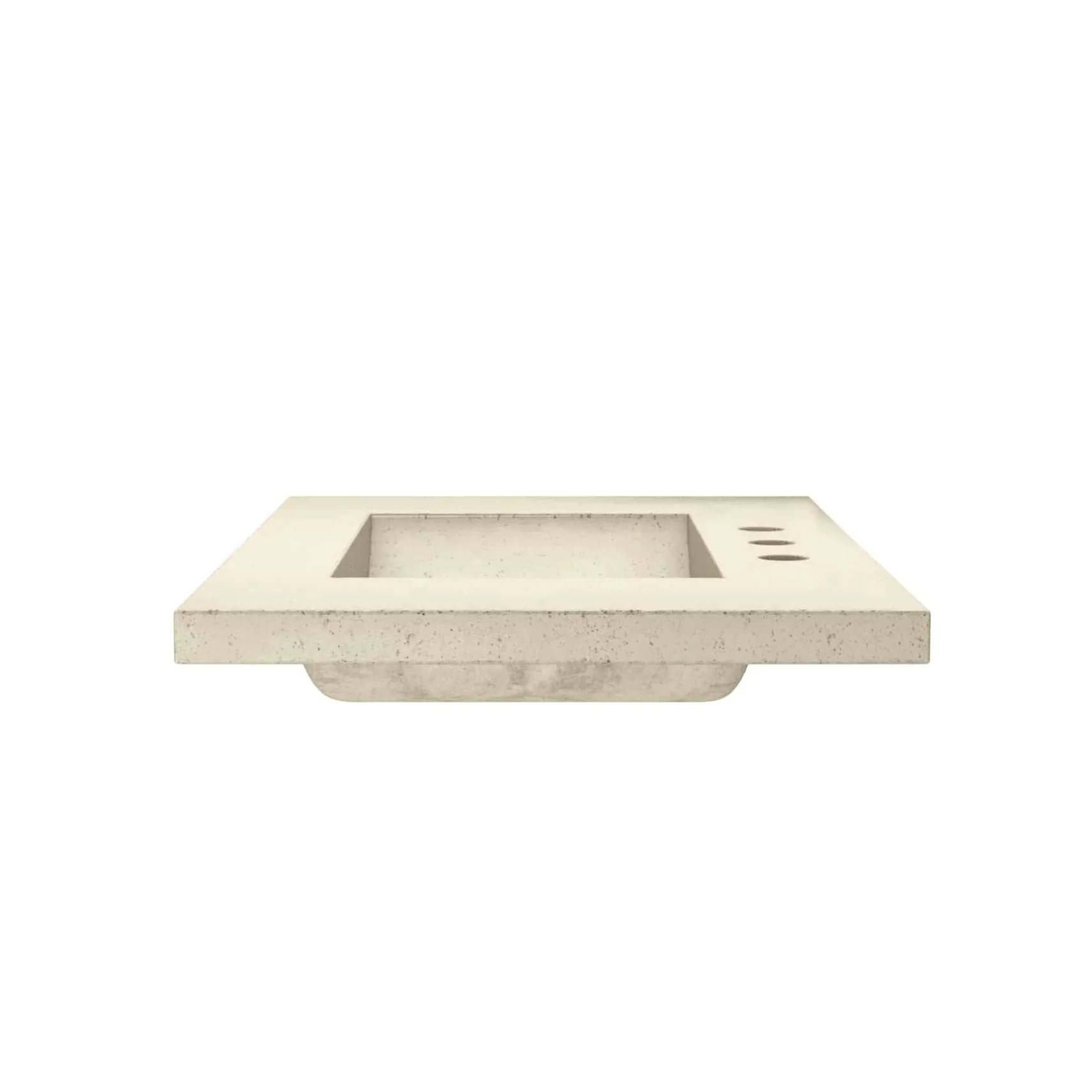 Native Trails 30" Palomar ADA NativeStone Vanity Top and Sink in Sand, 8" Widespread Cutout, NSVNT30-D