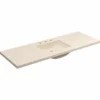Native Trails 60" Palomar ADA NativeStone Vanity Top and Sink in Sand, 8" Widespread Cutout, NSVNT60-D