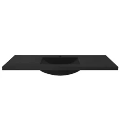 Native Trails 48" Palomar ADA Vanity Top with Integral Sink in Charcoal, Single Faucet Cutout, NSVNT48-C1