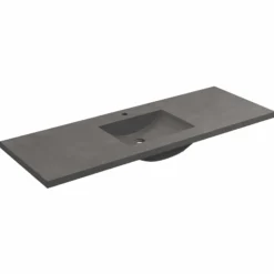 Native Trails 60" Palomar ADA NativeStone Vanity Top and Sink in Slate, Single Faucet Cutout, NSVNT60-S1