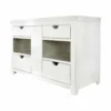Native Trails 48" Rustic Freestanding Vanity Base in Blanc, Reclaimed Oak Wood, Vintner's Collection, VNW480