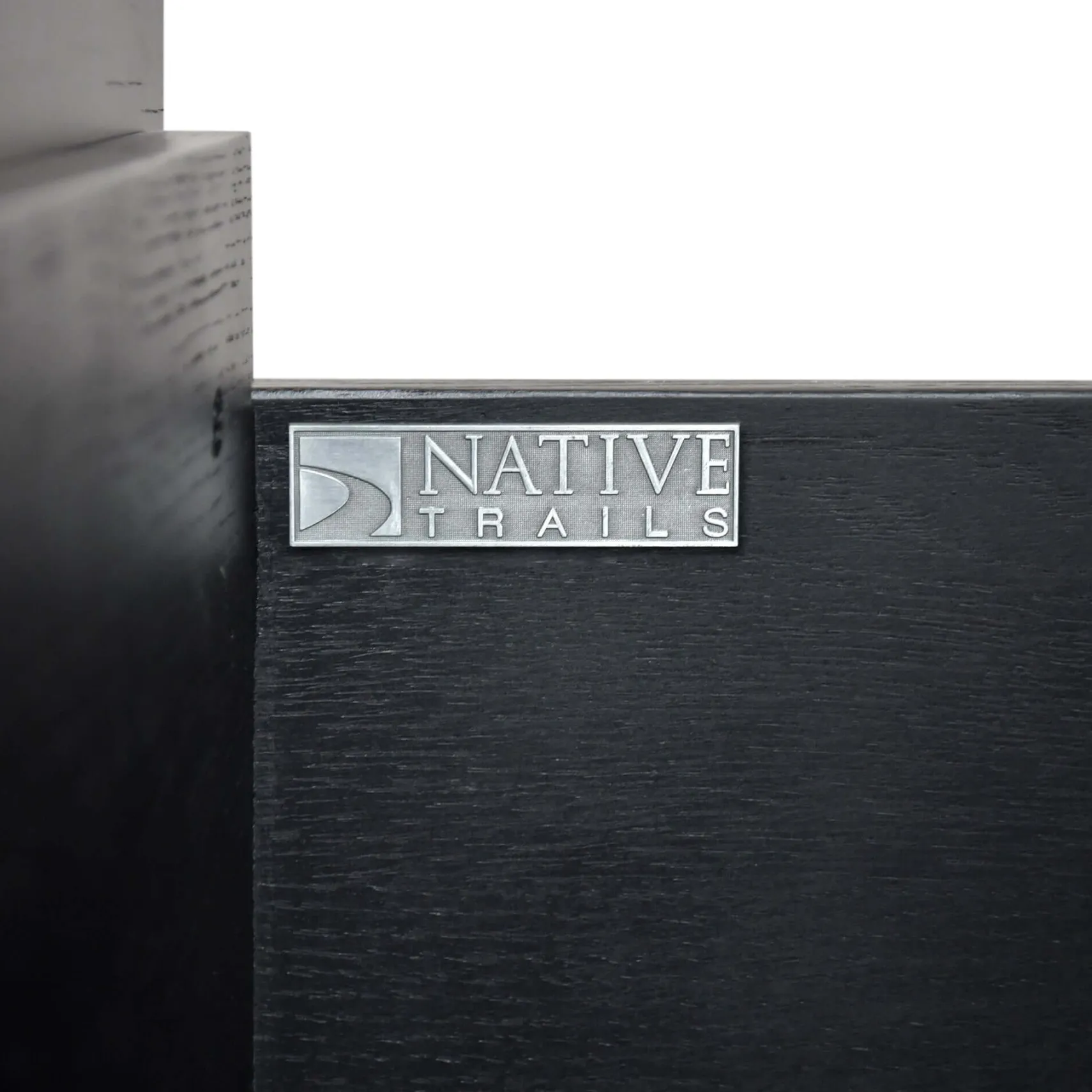 Native Trails 30" Solace Freestanding Vanity Base in Midnight Oak with Pearl Shelf, VNO308-P
