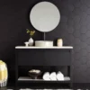 Native Trails 48" Solace Freestanding Vanity Base in Midnight Oak with Pearl Shelf, VNO488-P