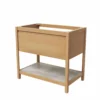 Native Trails 36" Solace Freestanding Vanity Base, Sunrise Oak, Ash Shelf, VNO361-A