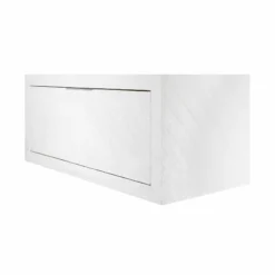 Native Trails 36" Vintner's Floating Wall Mount Vanity Base with Drawer in Blanc, VNW200