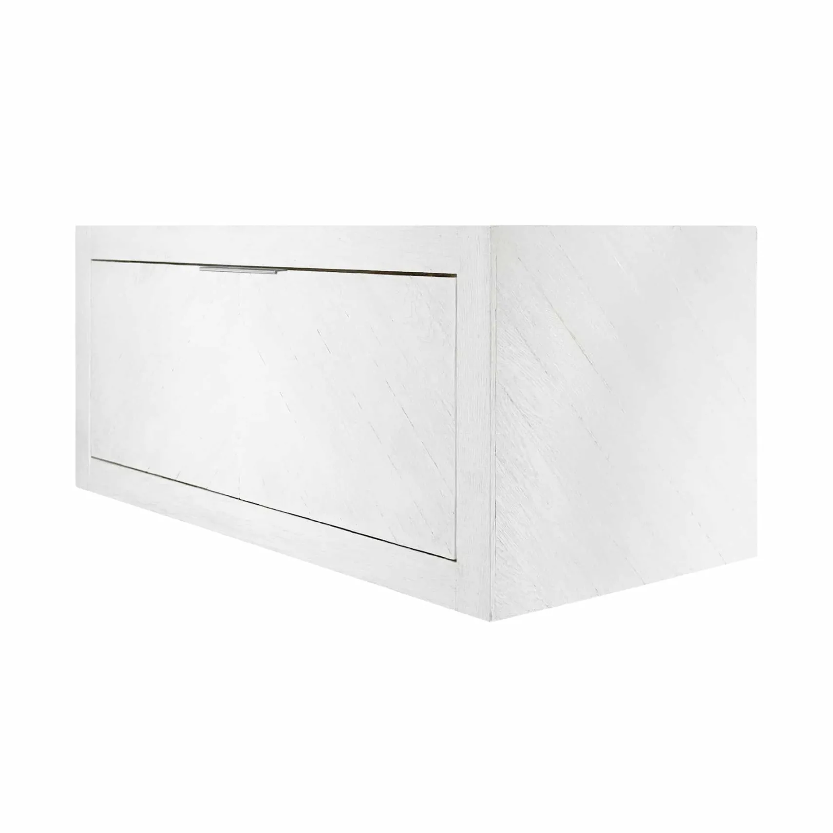 Native Trails 36" Vintner's Floating Wall Mount Vanity Base with Drawer in Blanc, VNW200