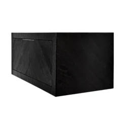 Native Trails 36" Vintner's Floating Wall Mount Vanity Base with Drawer in Noir, VNW208