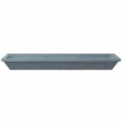 Native Trails Arcata 49" x 15" Rectangle Undermount NativeStone Concrete Bathroom Sink, Ocean, NSL4915-O