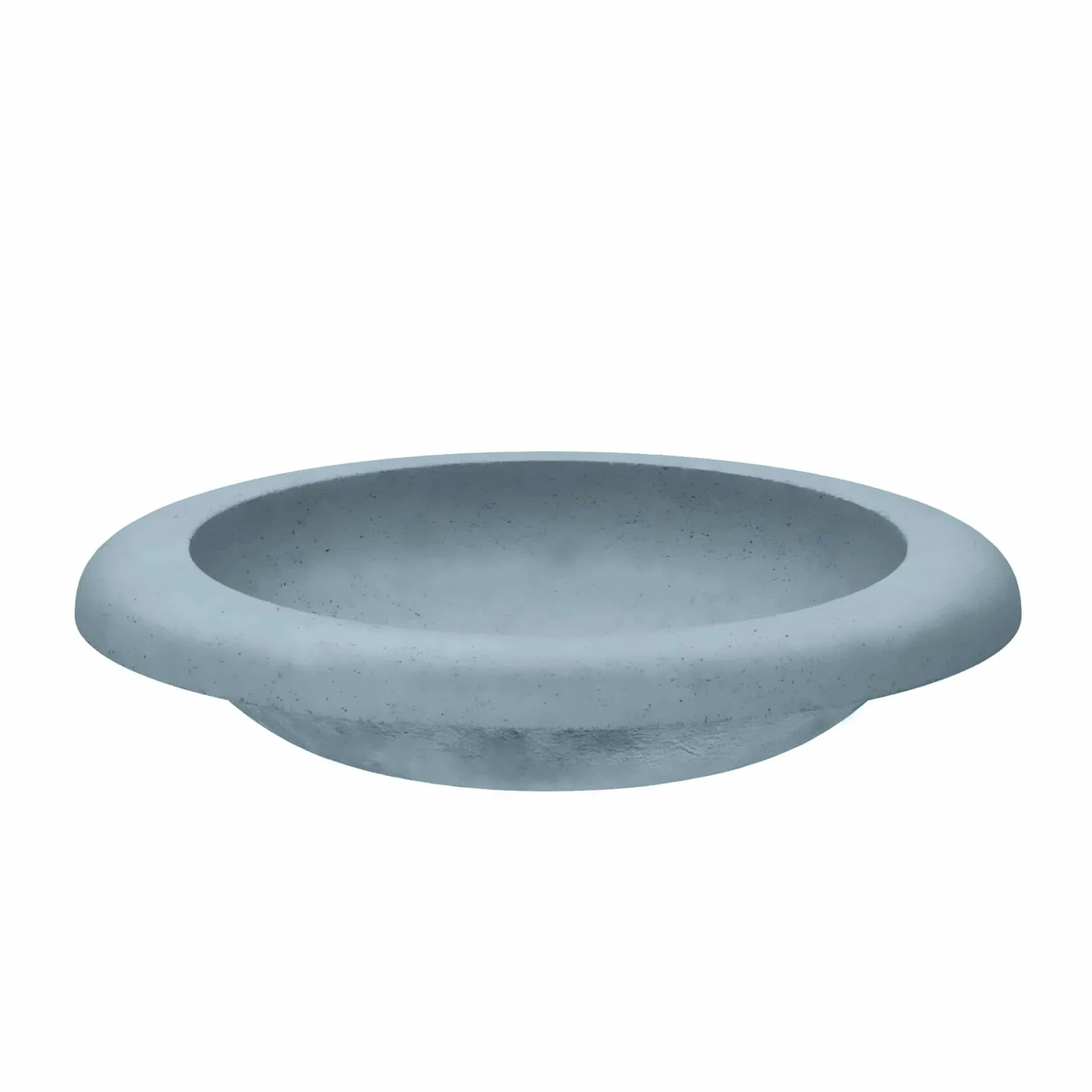 Native Trails Cuyama 21" x 15" Oval Drop In NativeStone Concrete ADA Bathroom Sink, Ocean, NSL2115-O