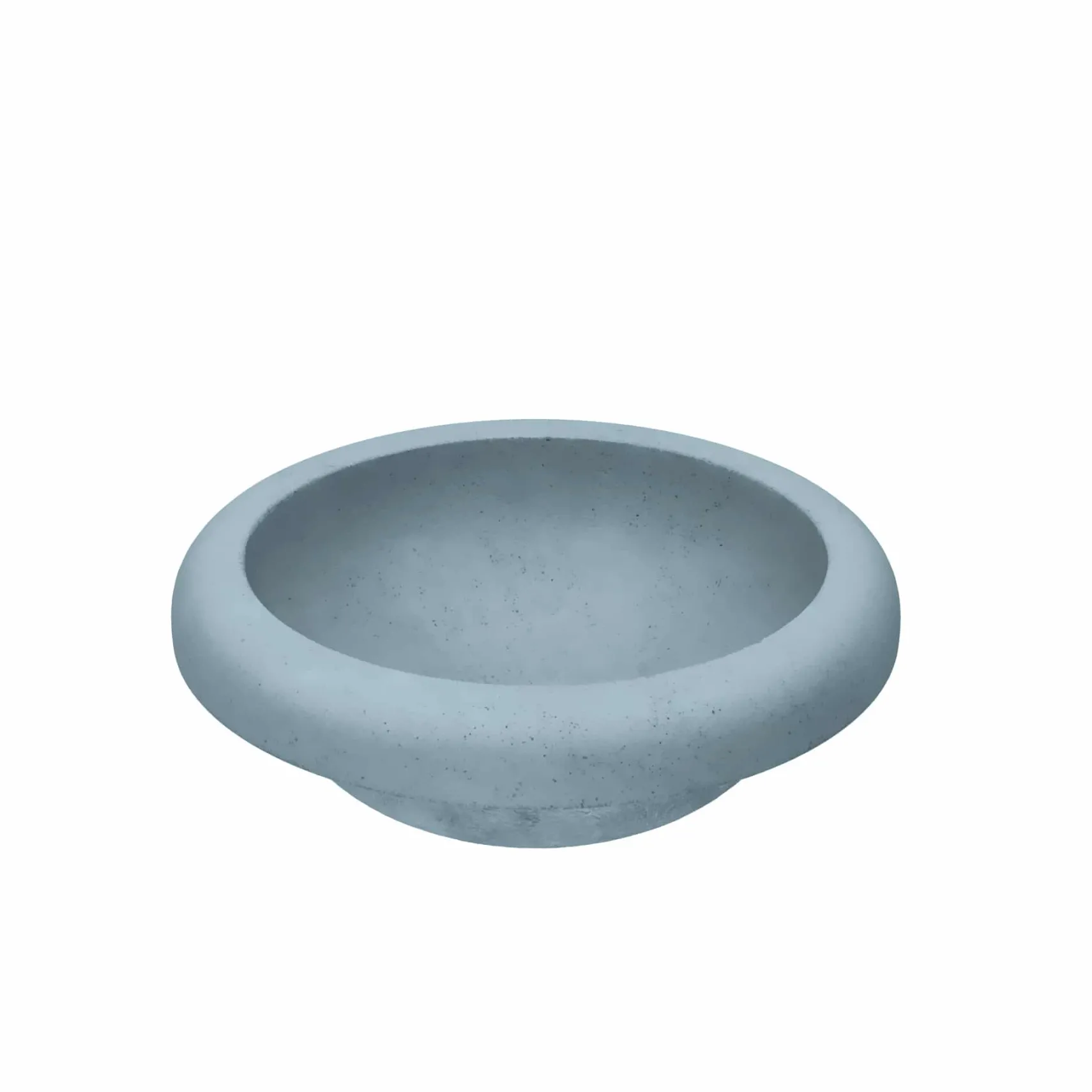 Native Trails Cuyama 21" x 15" Oval Drop In NativeStone Concrete ADA Bathroom Sink, Ocean, NSL2115-O