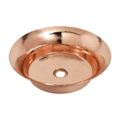 Native Trails Maestro 16.25" Vessel Copper Bathroom Sink, Polished Copper, CPS471