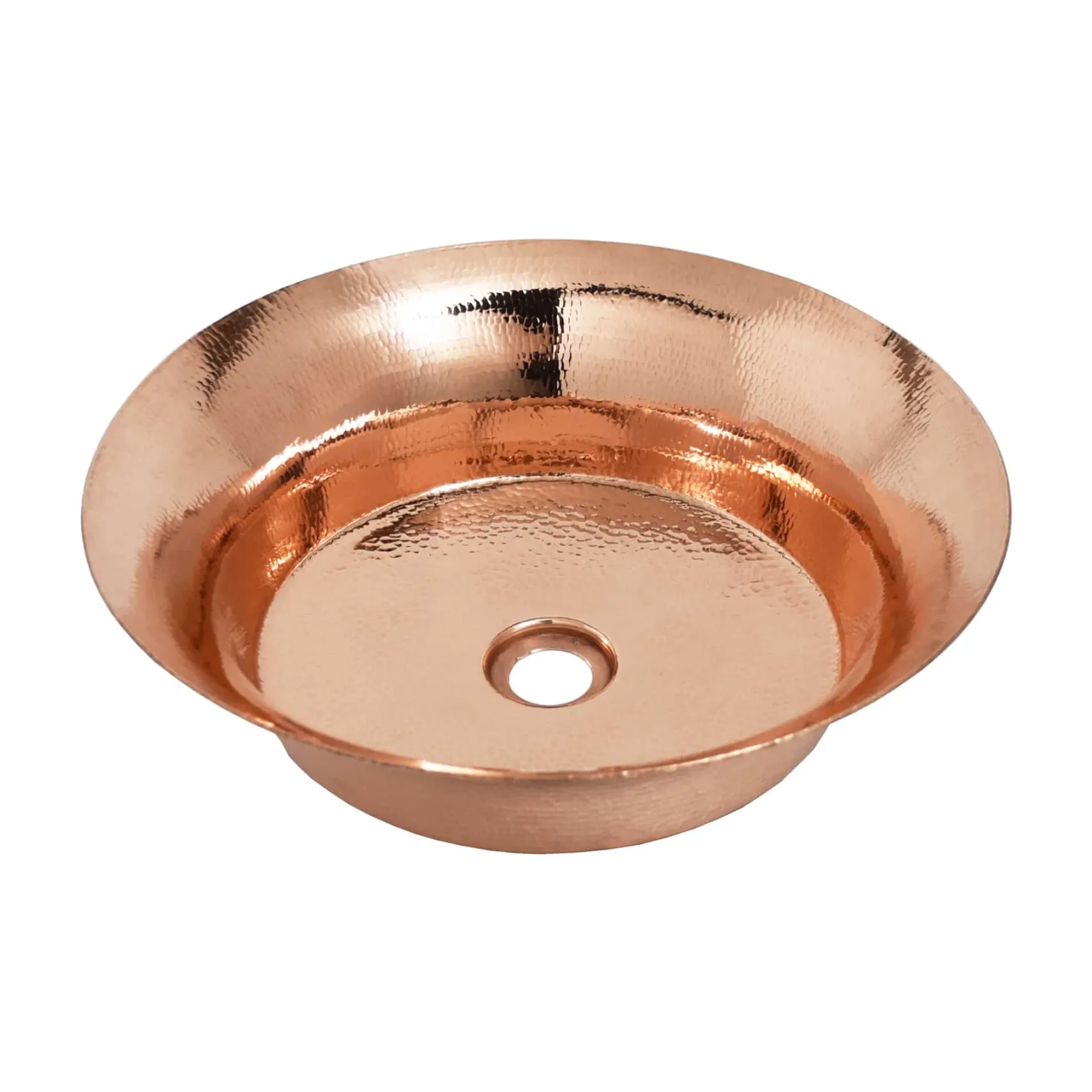 Native Trails Maestro 16.25" Vessel Copper Bathroom Sink, Polished Copper, CPS471