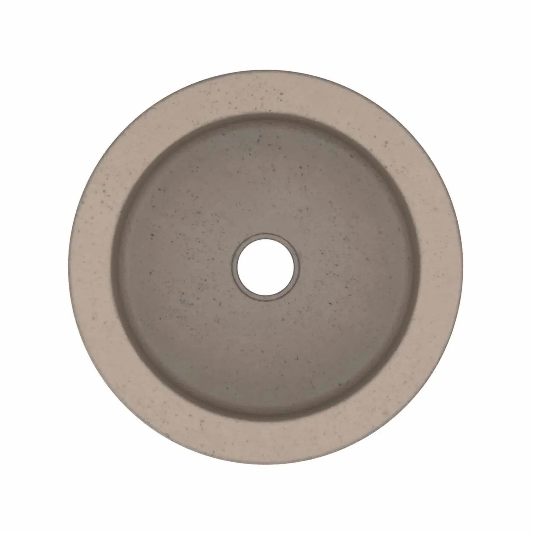 Native Trails Malibu 14" NativeStone Concrete Bar/Prep Sink, Earth, NSB1407-E