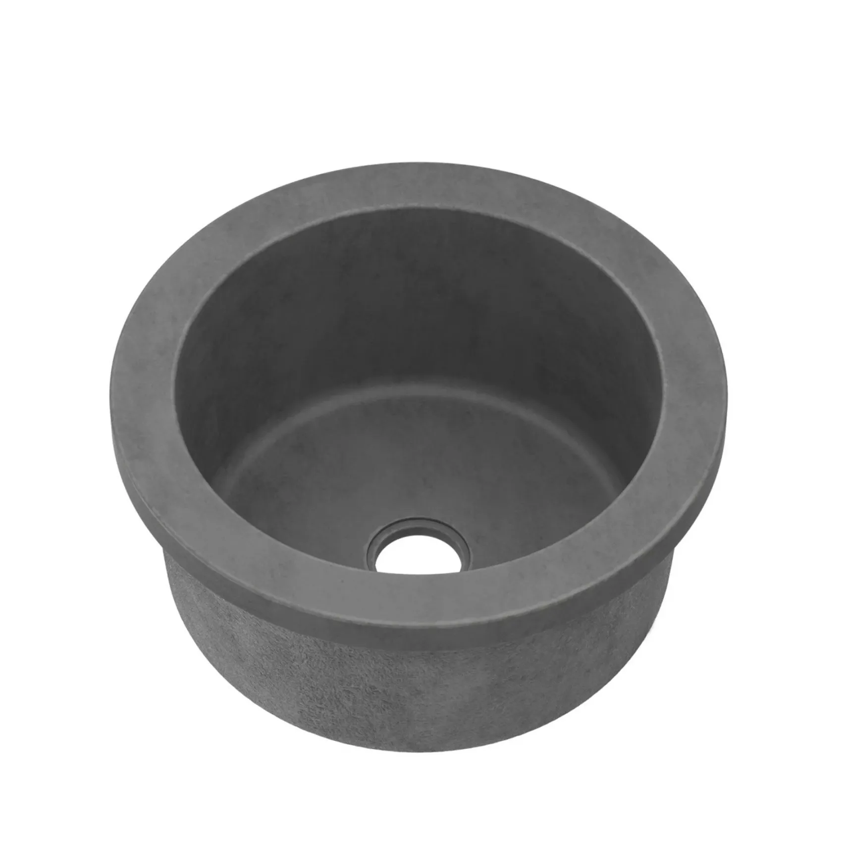 Native Trails Malibu 14" NativeStone Concrete Bar/Prep Sink, Slate, NSB1407-S