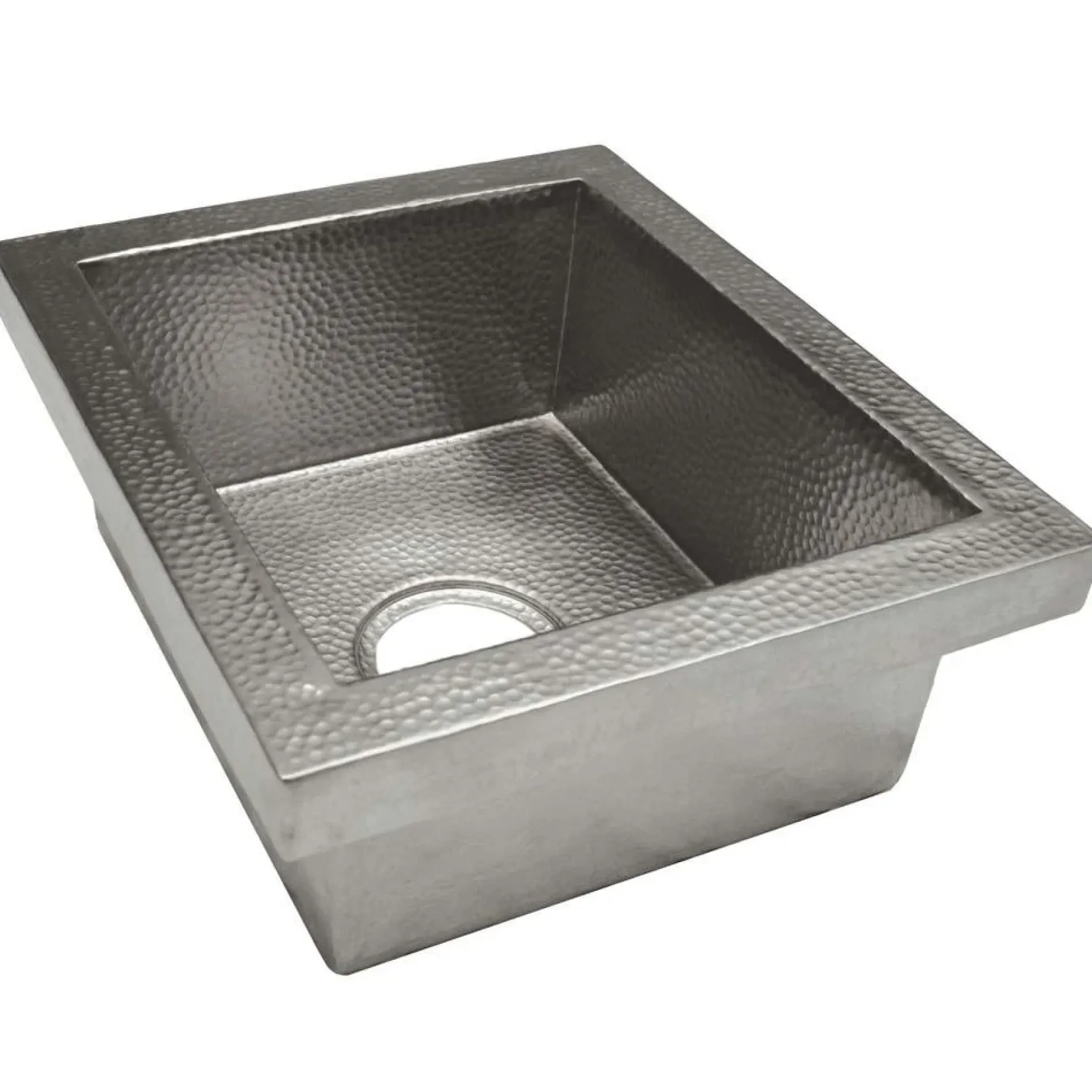 Native Trails Manhattan 17" Nickel Bar/Prep Sink, Brushed Nickel, CPS532