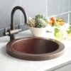 Native Trails Mojito 16" Copper Bar/Prep Sink, Antique Copper, CPS216