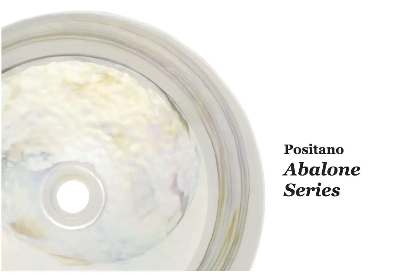 Native Trails Murano 16" Round Glass Bathroom Sink, Abalone, MG1616-AE