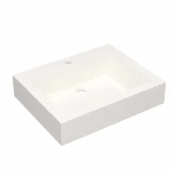 Native Trails Natoma 24" x 19" Rectangle Wall Mount NativeStone Concrete ADA Bathroom Sink, Sage, NSL2405-G