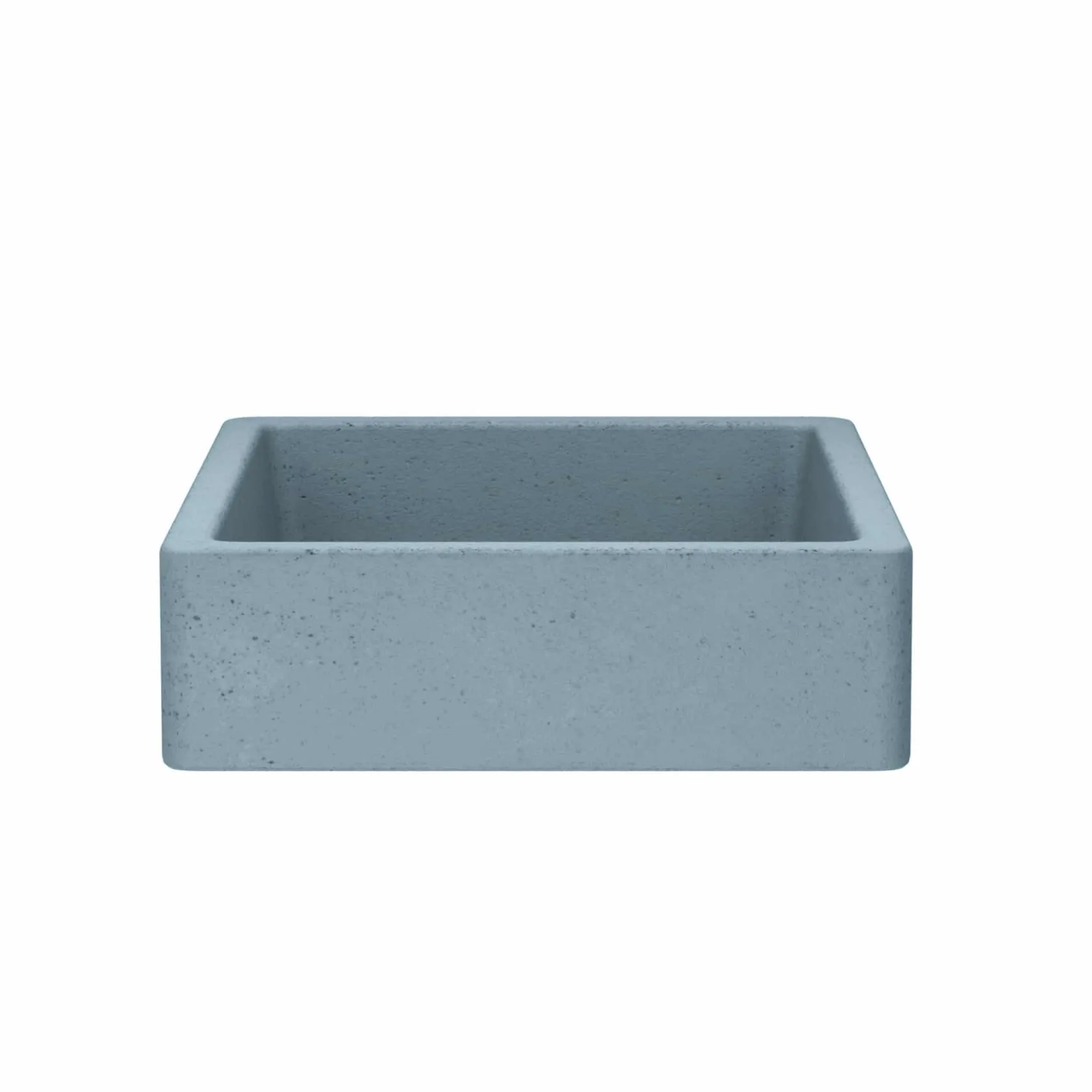 Native Trails Nipomo 19.5" x 15" Rectangle NativeStone Concrete ADA Farmhouse Bathroom Sink, Ocean, NSL1915-O