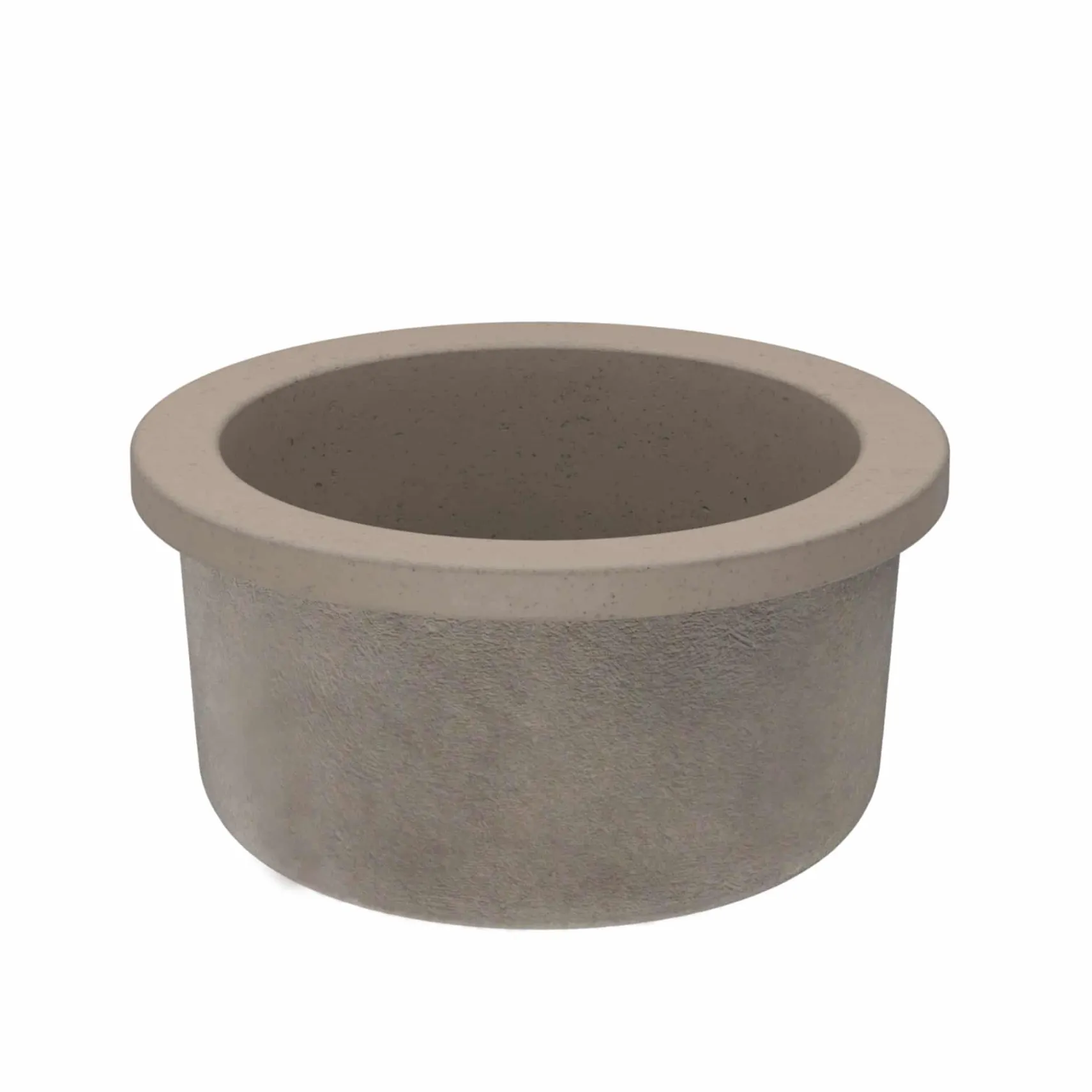 Native Trails Olivos 16" NativeStone Concrete Bar/Prep Sink, Earth, NSB1607-E