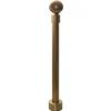 Native Trails Push to Seal Bath Waste & Overflow in Champagne Bronze PVD, Brass, DR290-CB