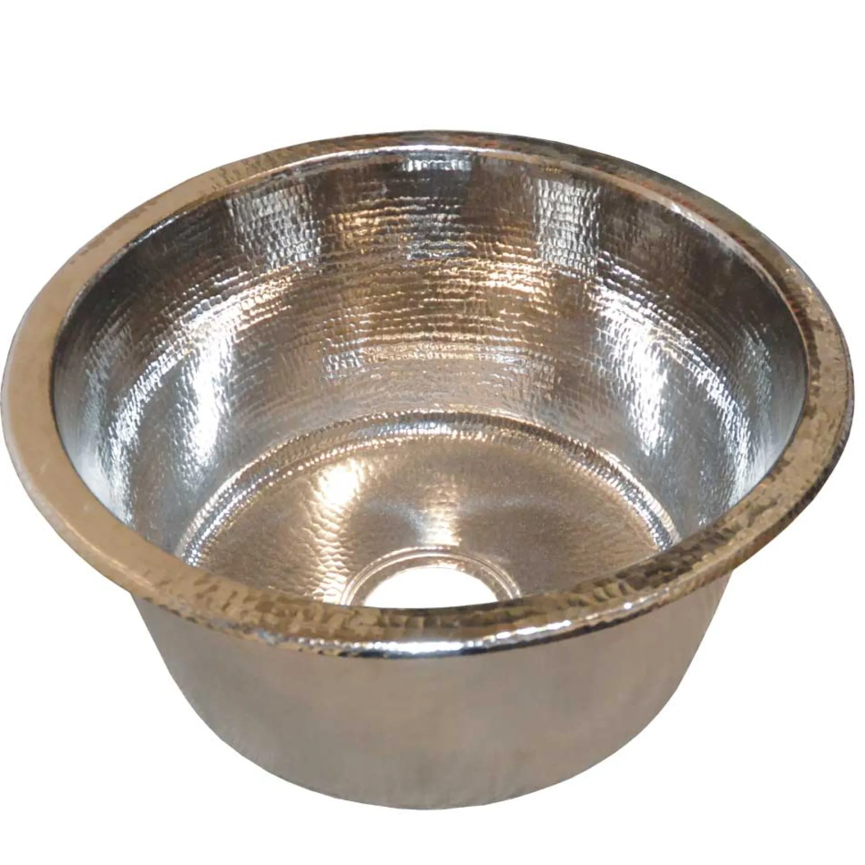 Native Trails Redondo Grande 18" Nickel Bar/Prep Sink, Polished Nickel, CPS851
