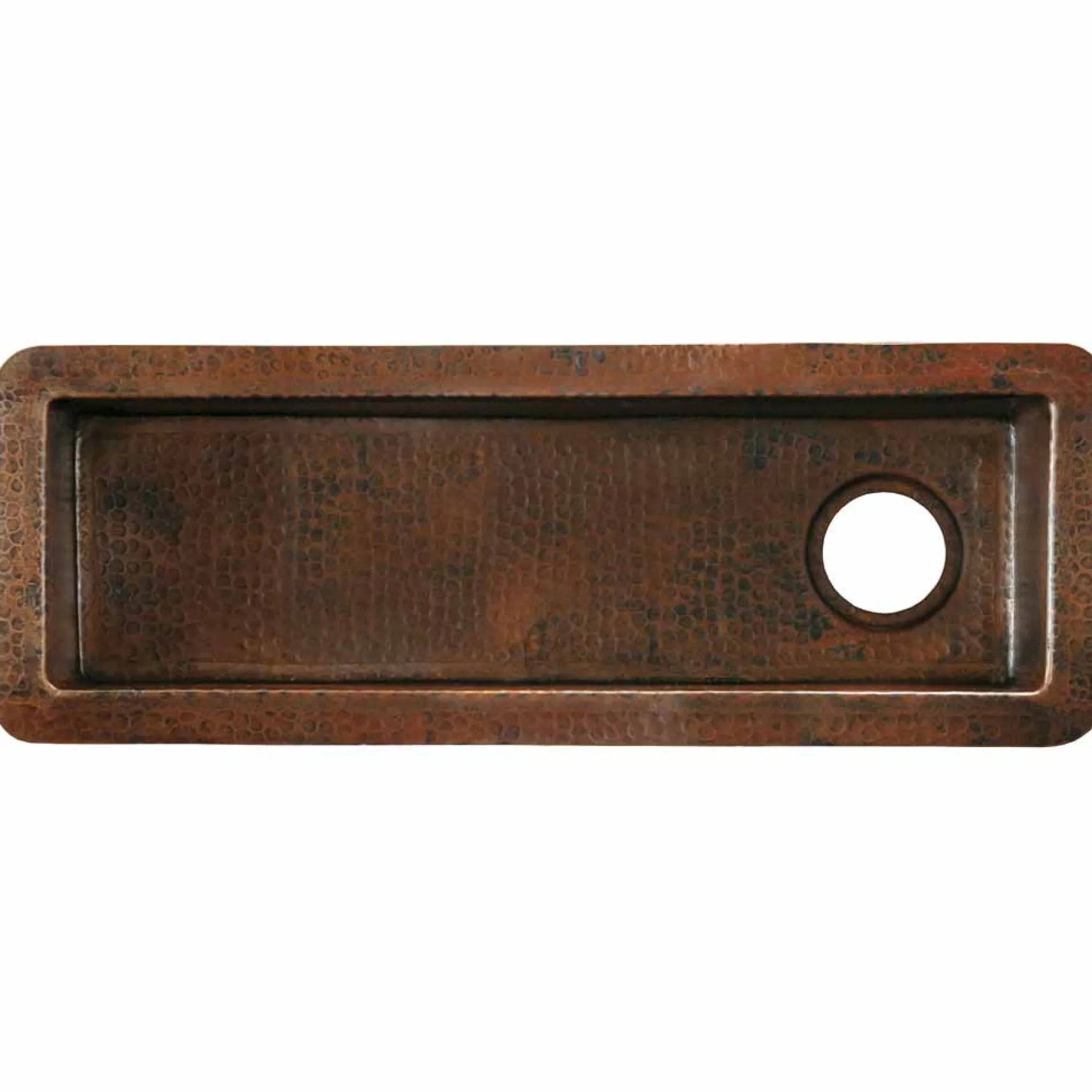Native Trails Rio Chico 30" Copper Bar/Prep Sink, Antique Copper, CPS210